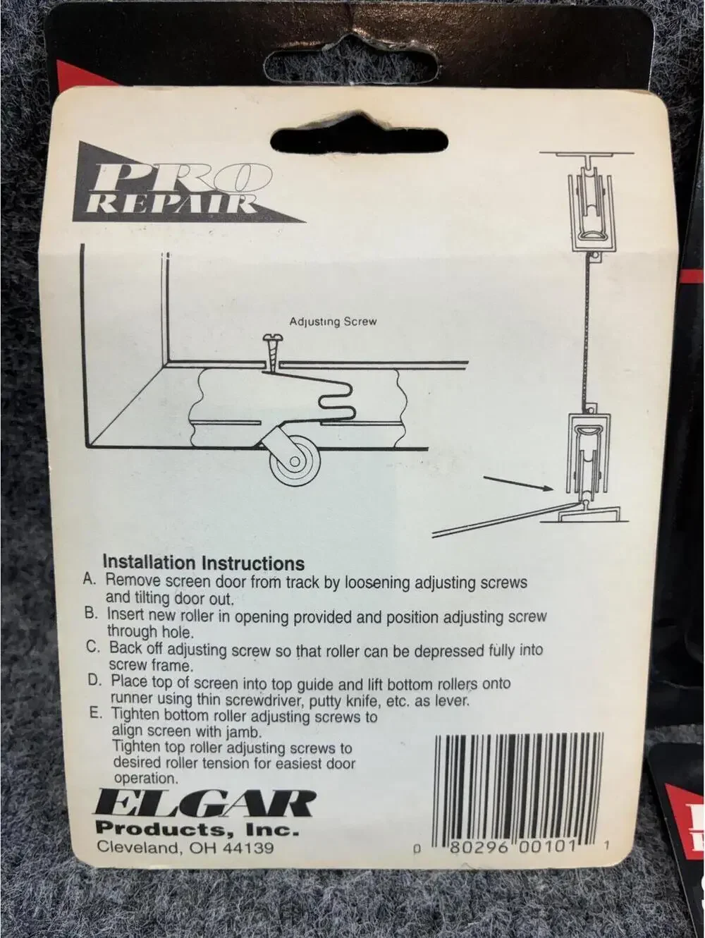 Pro Repair Sliding Patio Screen Door Rollers Lot of 4 Sealed Packages